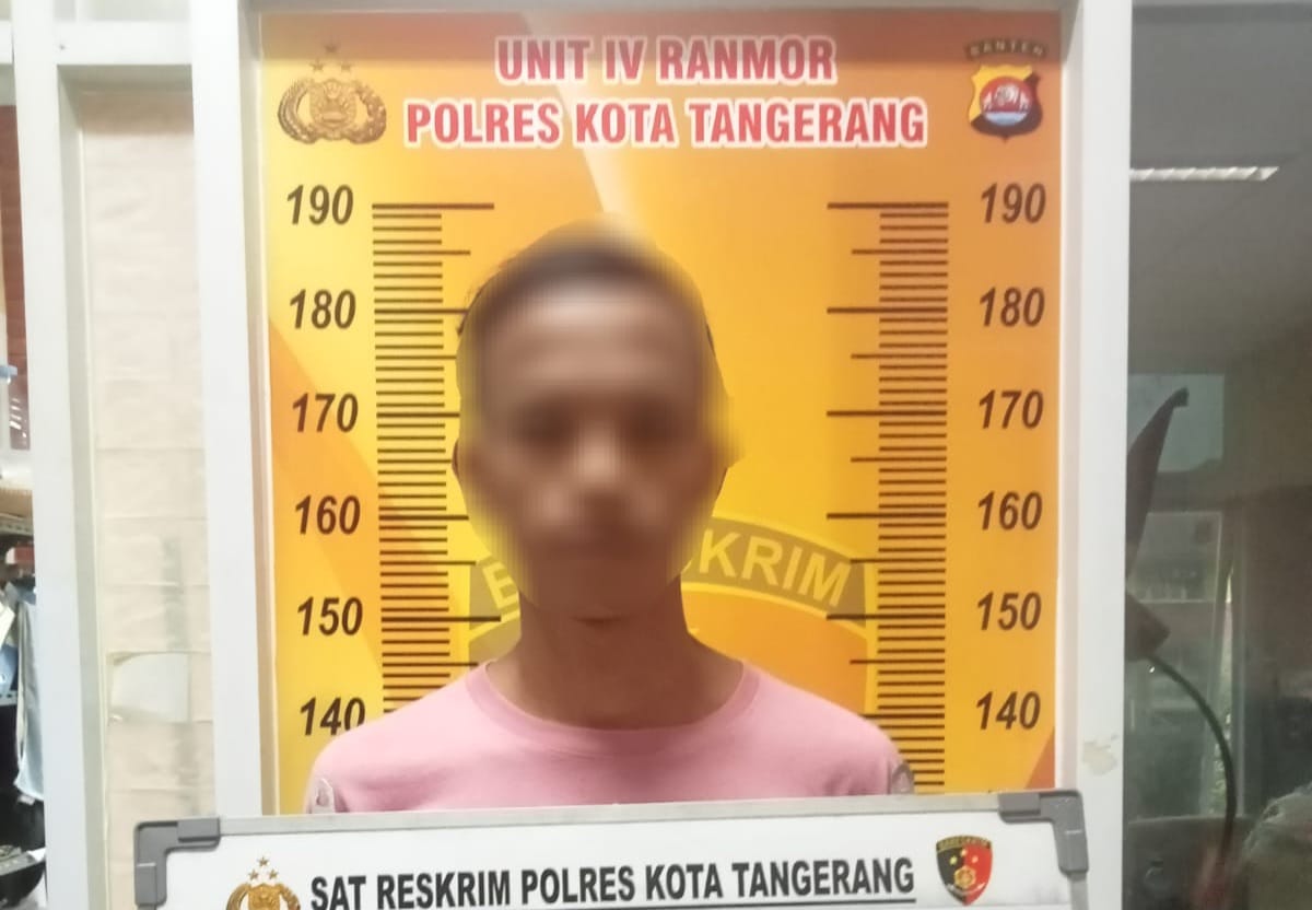 Unit Ranmor Polresta Tangerang Tangkap Pelaku Curanmor hingga ke Bogor