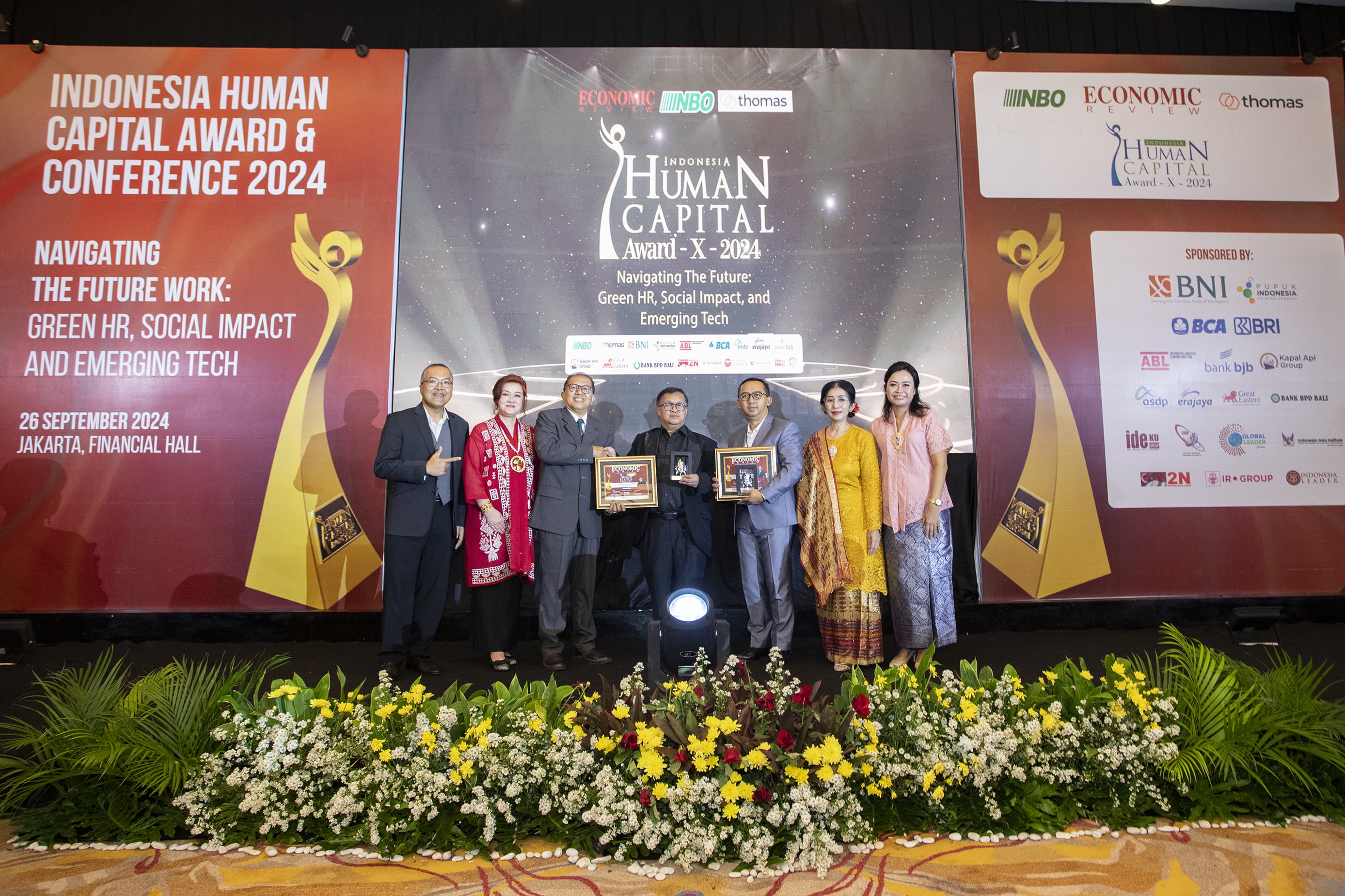 bank bjb Raih 3 Penghargaan Indonesia Human Capital Award (IHCA) X 2024 