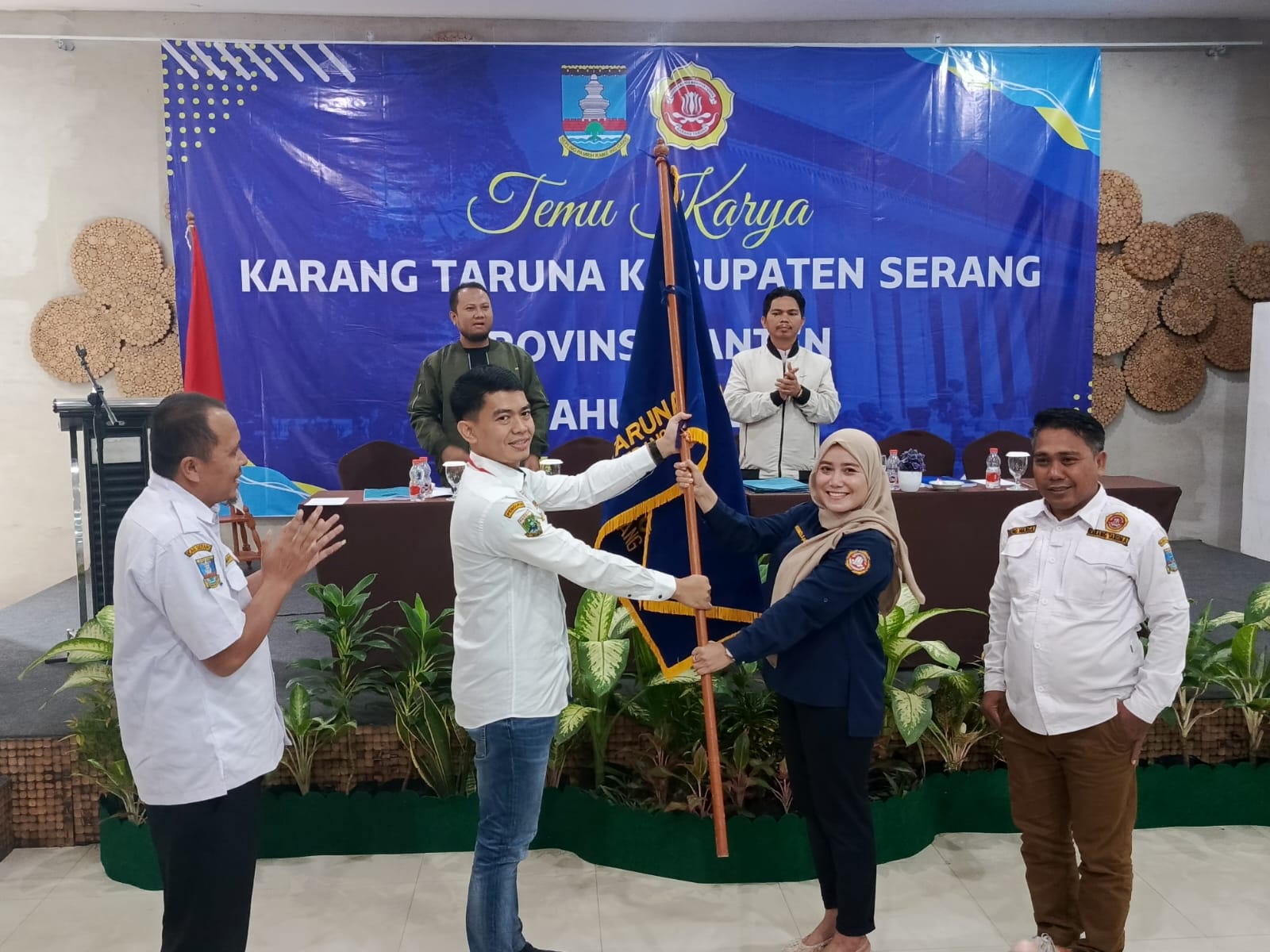 TKD Diulang, Desi Ferawati Sah Terpilih Menjadi Ketua Karang Taruna Kabupaten Serang