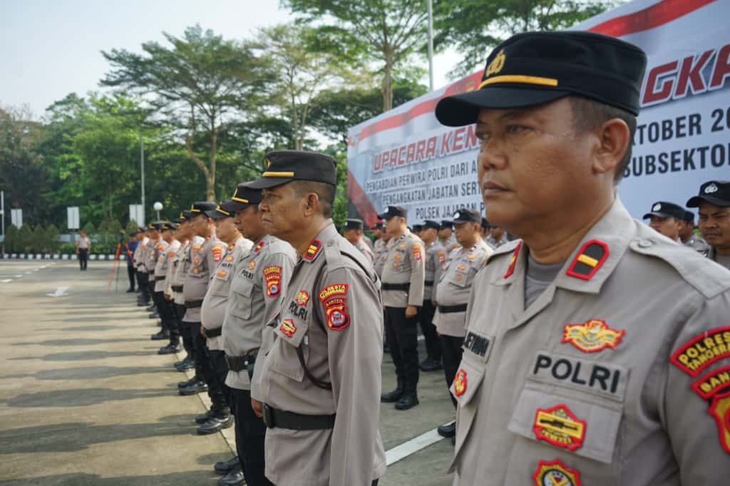 Kapolresta Tangerang Kukuhkan 15 Polsubsektor, Ujung Tombak Pelayanan Polisi