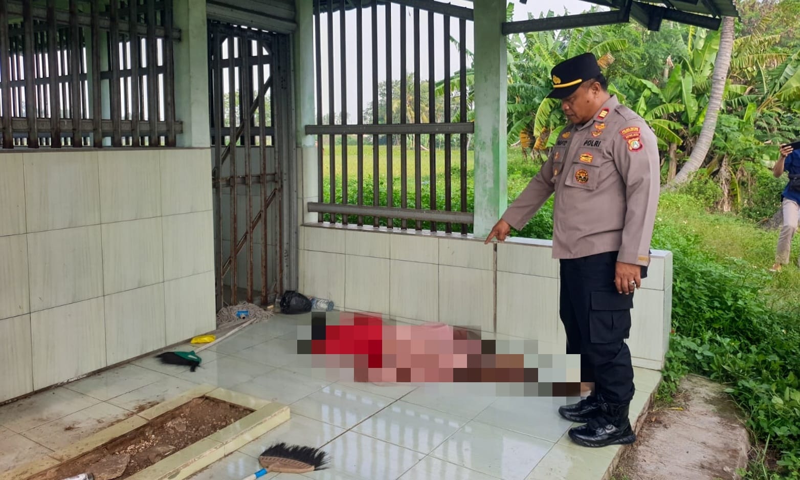 Lansia Ditemukan Meninggal di Area Pemakaman