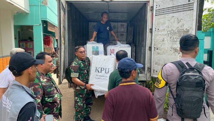 Logistik Pilkada ke PPS Mulai Didistribusikan