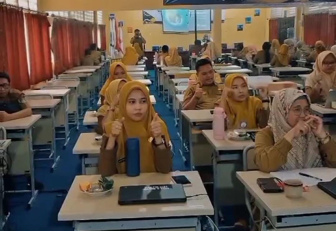 Guru SMPN 1 Tigaraksa Ikut Pelatihan IHT, Dalam Rangka Meningkatkan Kualitas Mengajar dan Menambah Wawasan