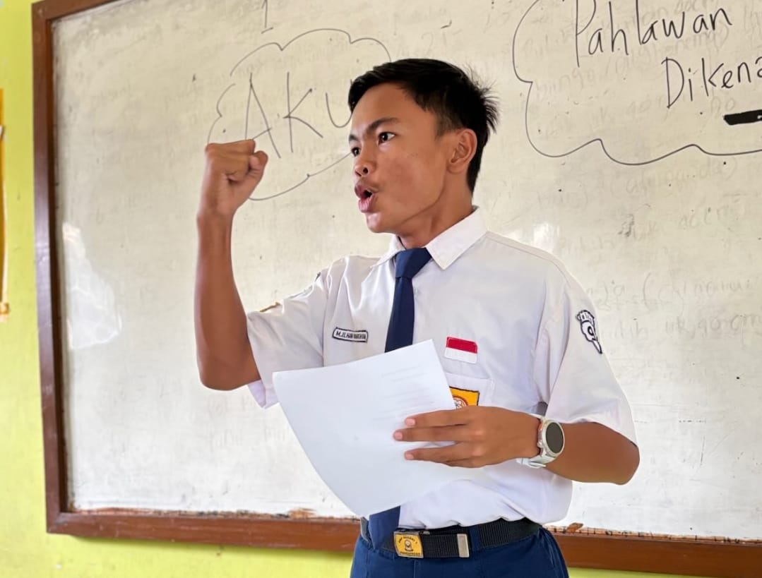 Sambut Hari Sumpah Pemuda dan Bulan Bahasa, SMPN 1 Pagedangan Gelar Lomba