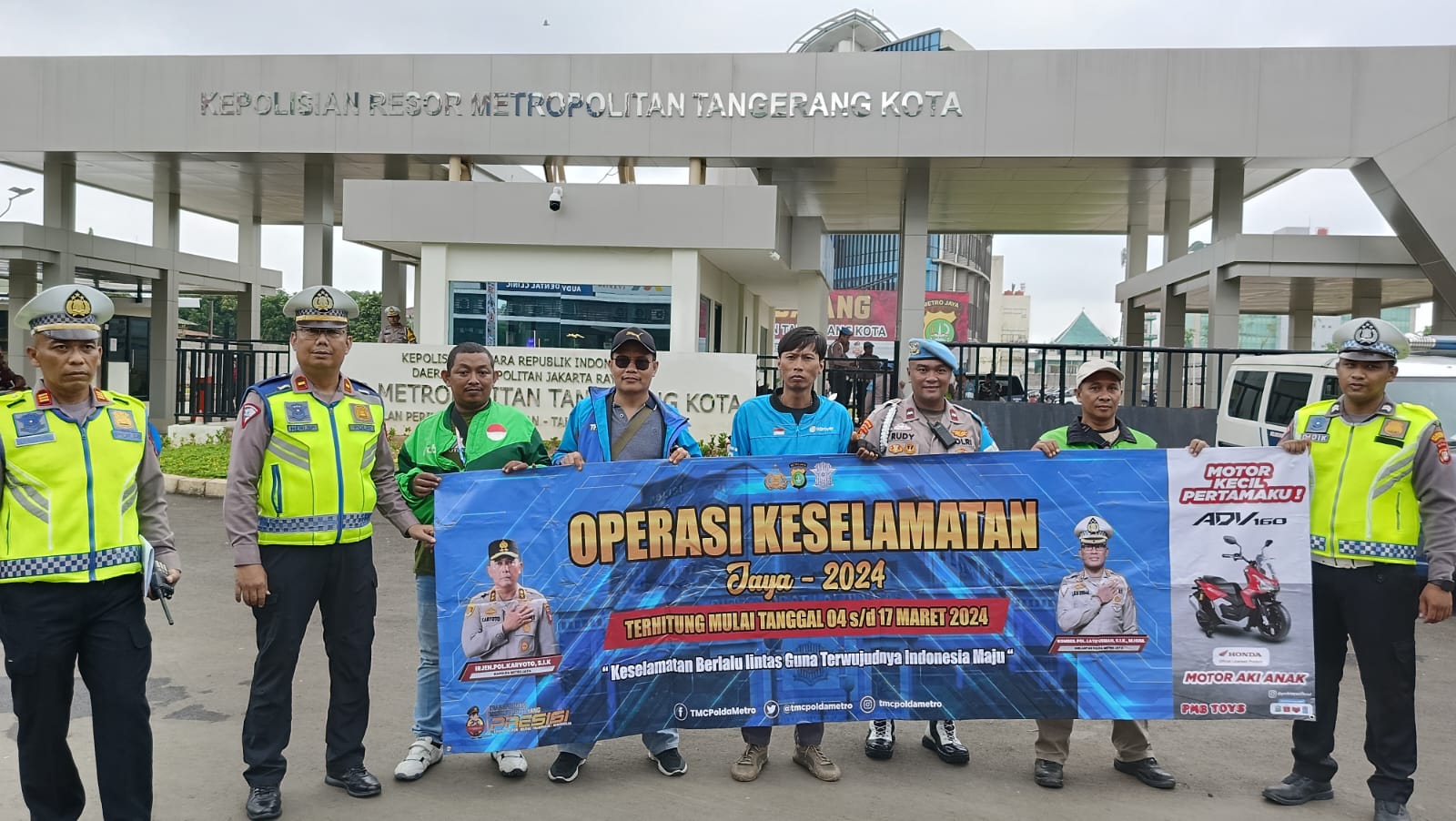Siap-Siap! Polres Metro Tangerang Kota Akan Gelar Operasi Keselamatan Jaya 2024