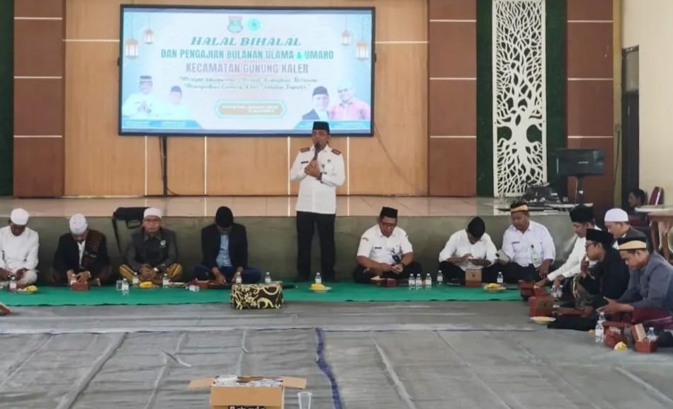 Pererat Silaturahmi, Camat Halalbihalal