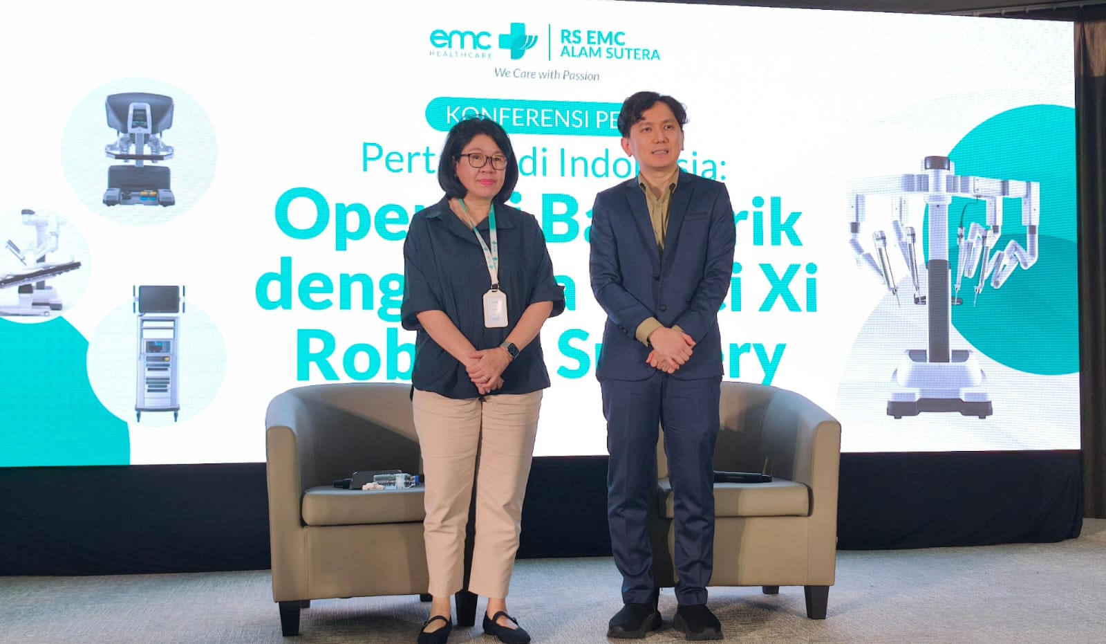 RS EMC Alam Sutera Lakukan Operasi Bariatrik Pertama di Indonesia dengan da Vinci Xi Robotic Surgery