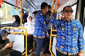 Bus Listrik Mulai Diuji Coba, Operasional Ditargetkan 2027
