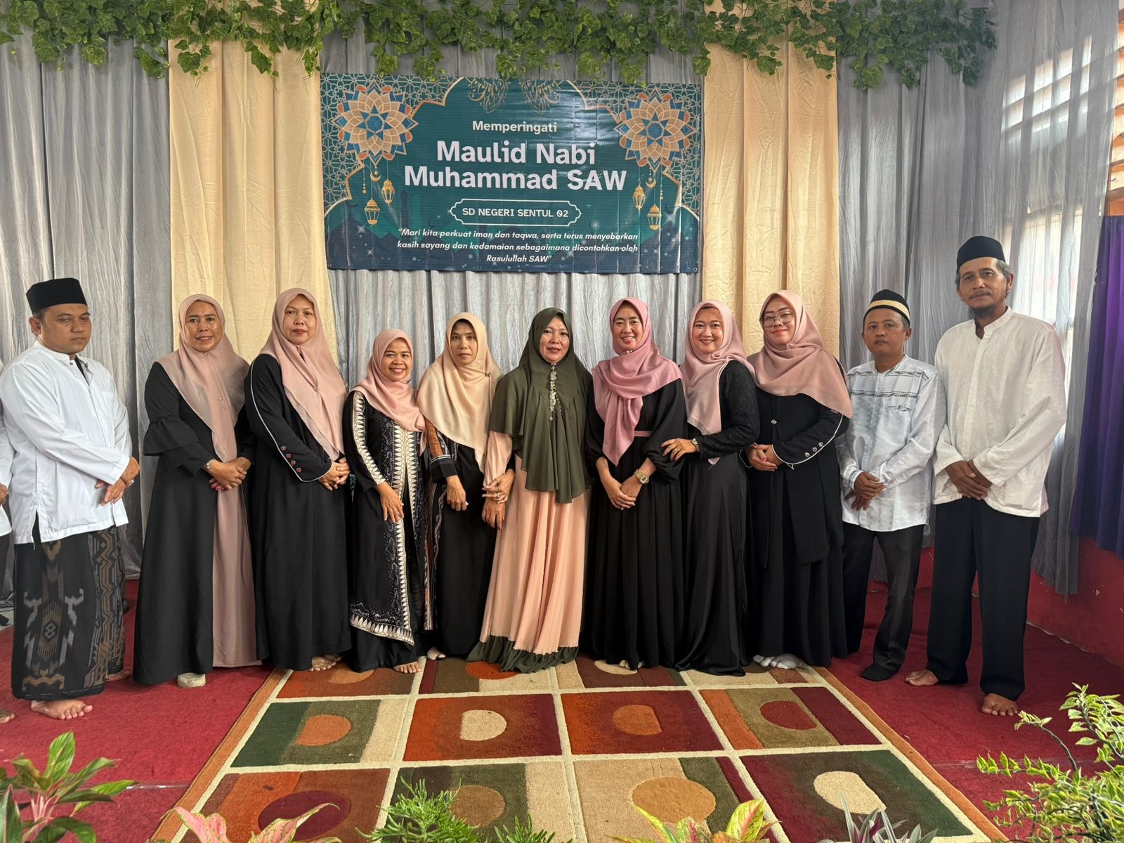 SDN Sentul 02: Maulid Nabi Momen Cetak Generasi Cerdas dan Berakhlak