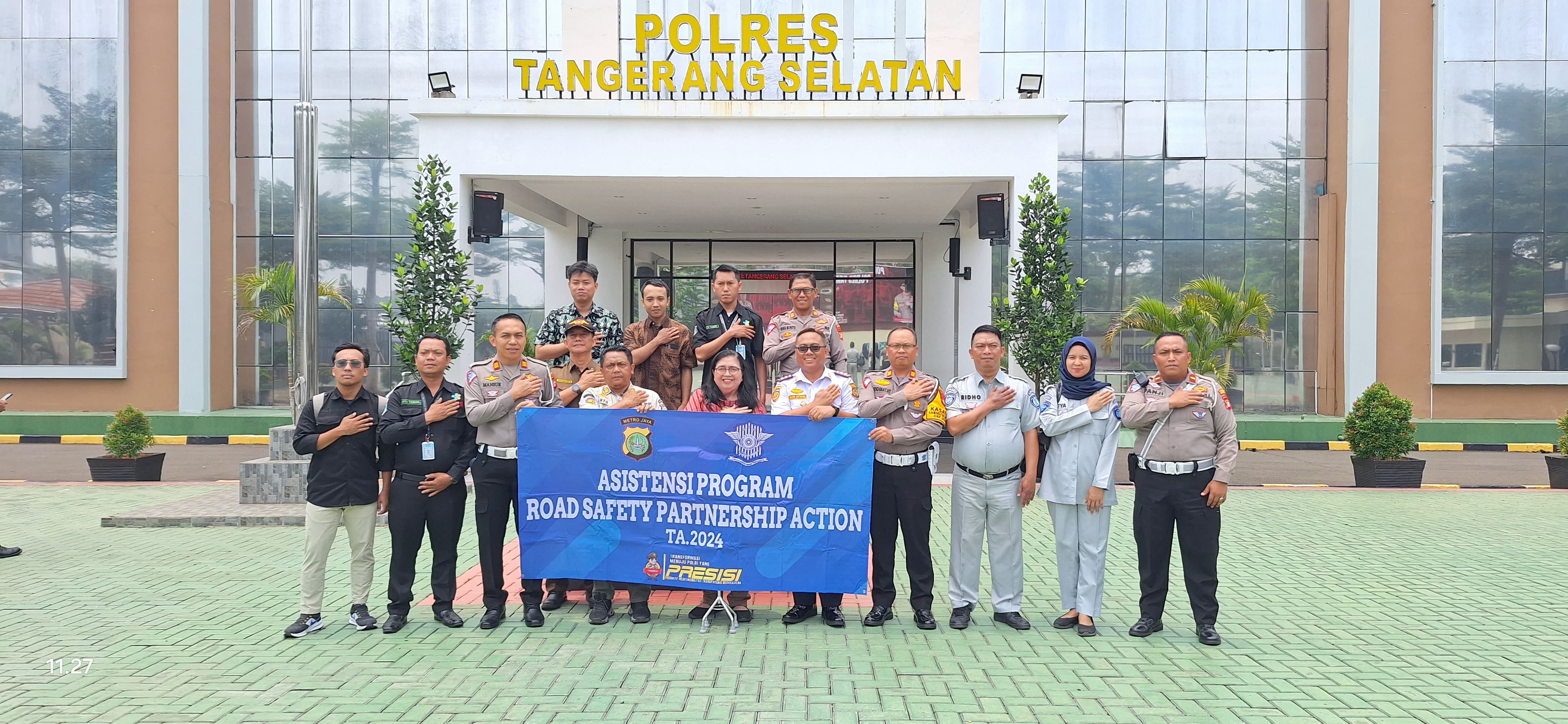 Tekan Angka Kecelakaan Laku Lintas, Sat Lantas Polres Tangsel Buat Proram RSPA