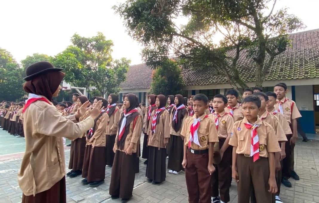 SMPN 4 Tigaraksa: Pramuka Bisa Jadikan Siswa Punya Pribadi yang Baik