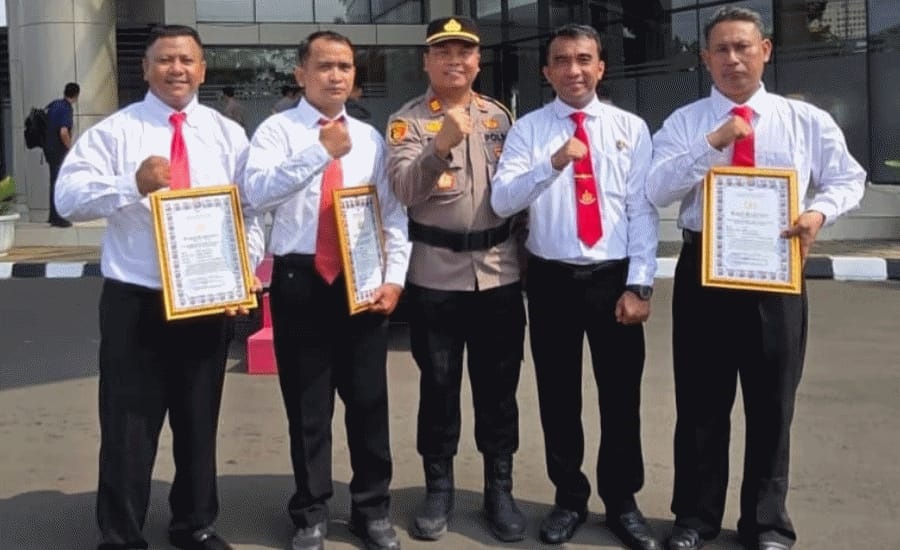 Lima Anggota Polsek Pakuhaji Raih Penghargaan
