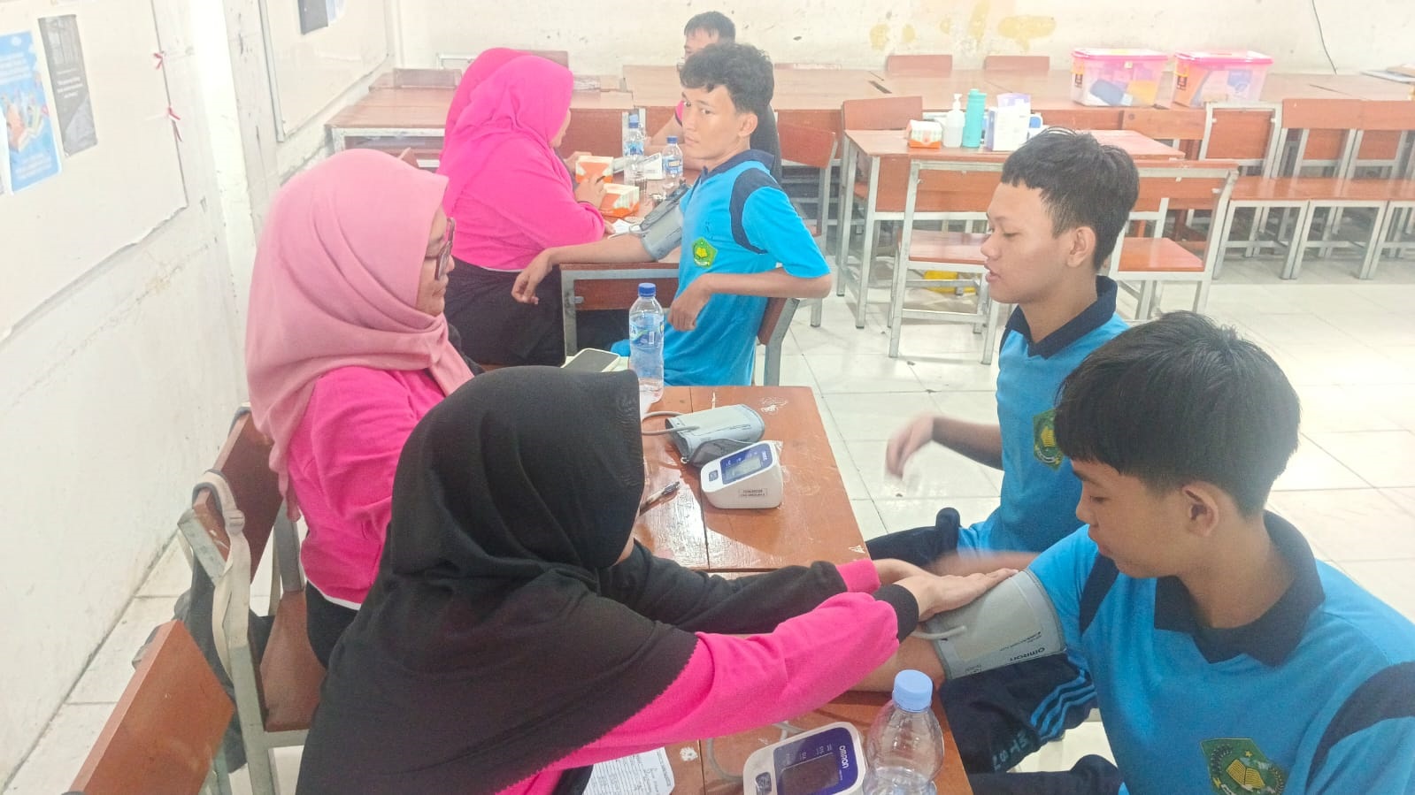 800 Siswa MTsN 2 Jalani Cek Kesehatan Gratis