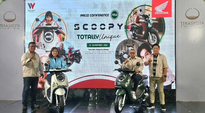 Wahana Launching New Honda Scoopy di Serpong