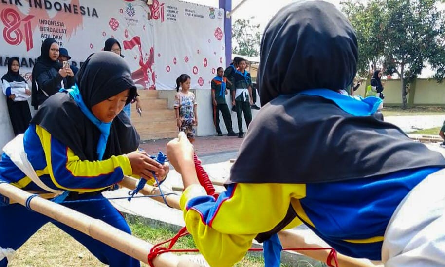 470 Anggota PMR Asah Keterampilan di Latgab PMI Mekar Baru