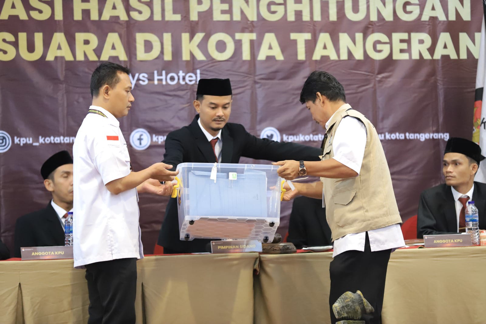 KPU Kota Tangerang Resmi Tuntaskan Rekapitulasi Suara Pemilu 2024