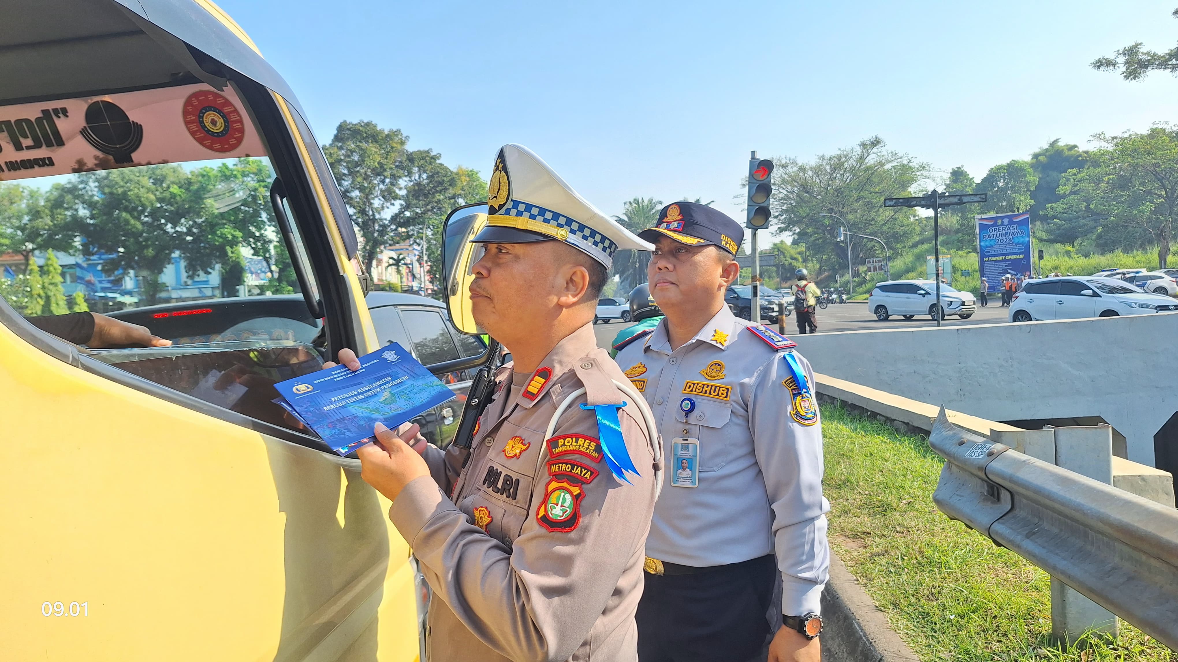 Selama Operasi Patuh Jaya di Tangerang Selatan, 364 Kendaraan Kena Tilang