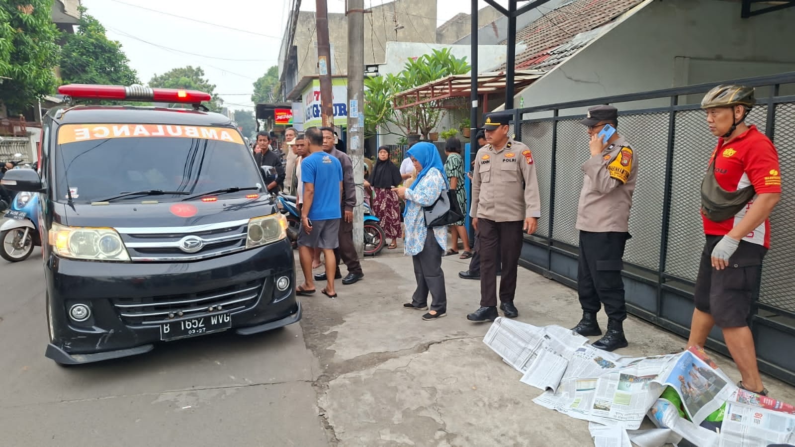 Driver Ojol Tewas Kecelakaan di Ciputat