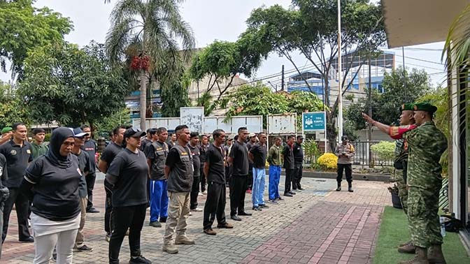 Satlinmas Diperkuat, Siaga Gangguan Lingkungan