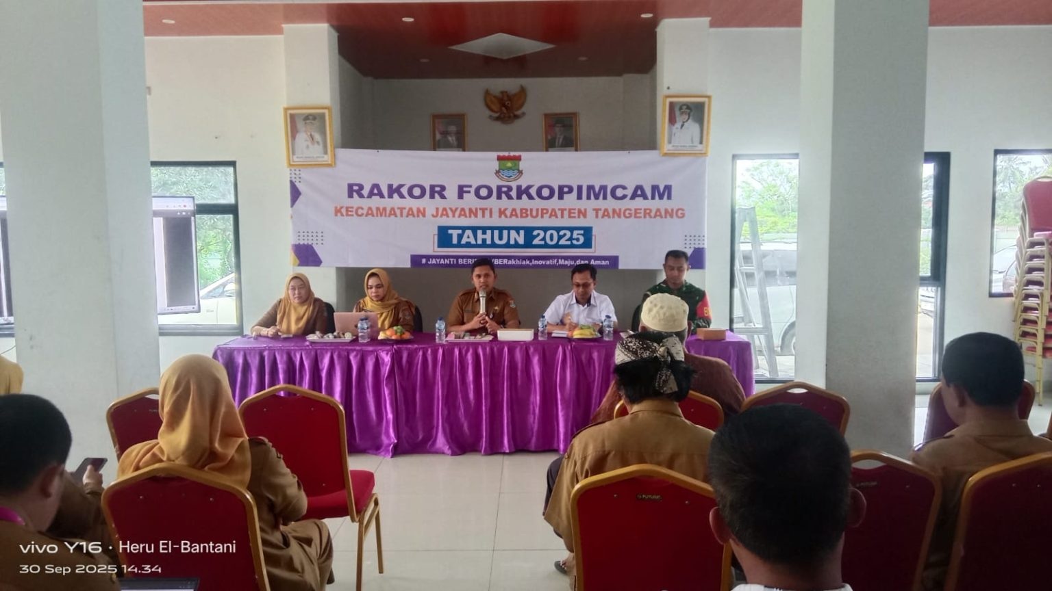 Biar Sinergi, Forkopimcam Gelar Rakor