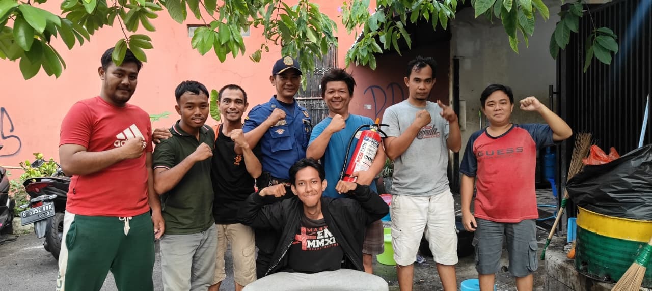 Pegiat UMKM Disabilitas Dilatih Pemadaman Kebakaran