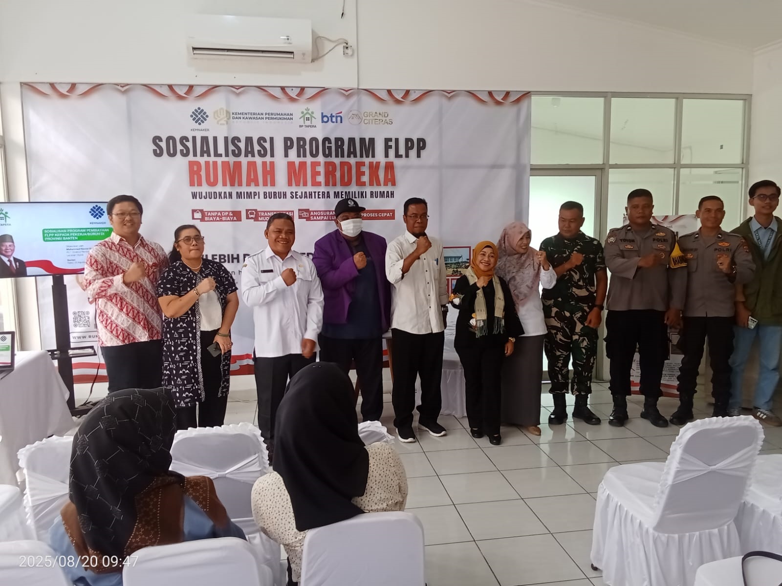 Disnaker Sosialisasikan Program Rumah Layak Huni Untuk Buruh