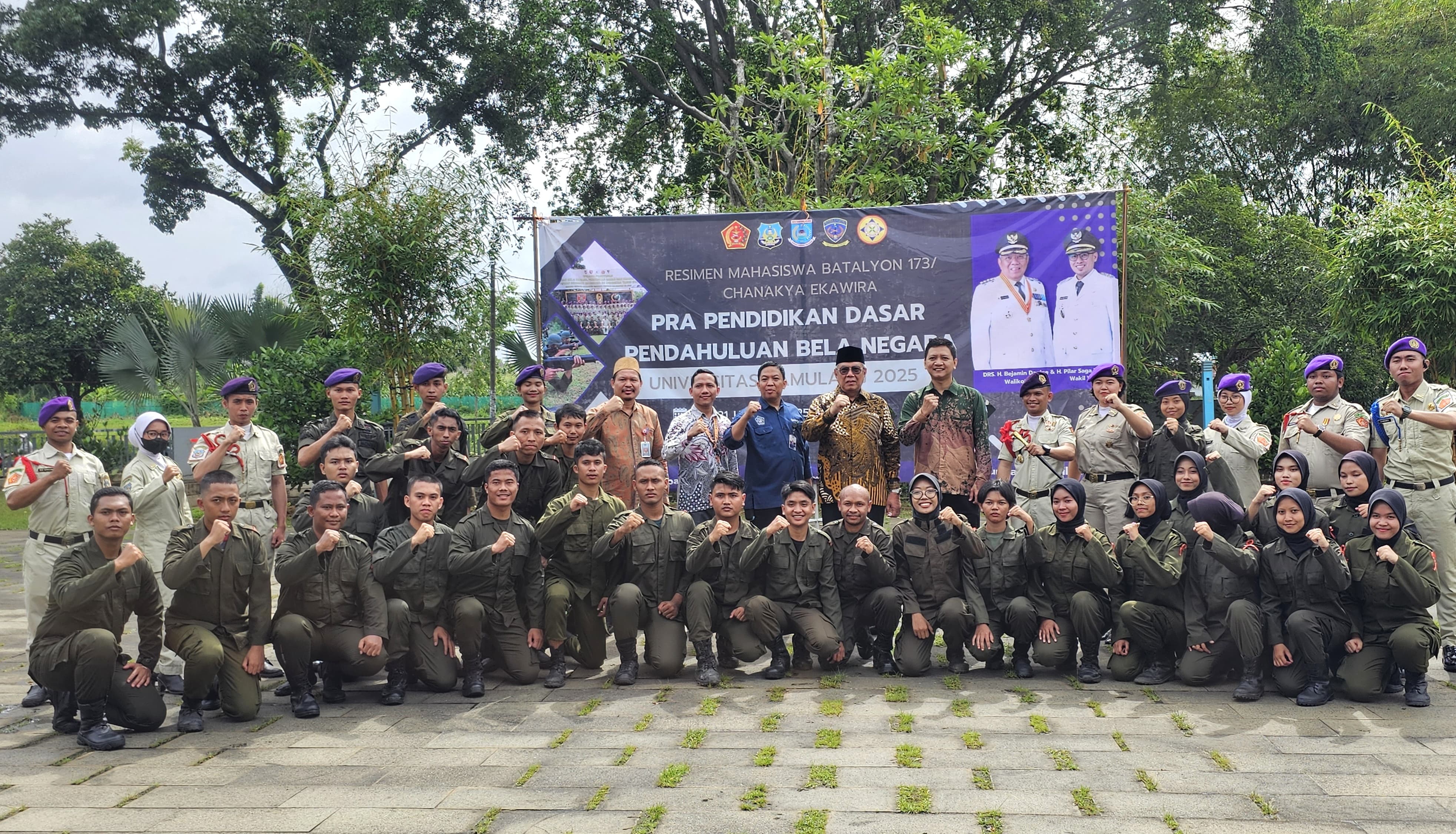 30 Mahasiswa Unpam Ikuti Pendidikan Bela Negara