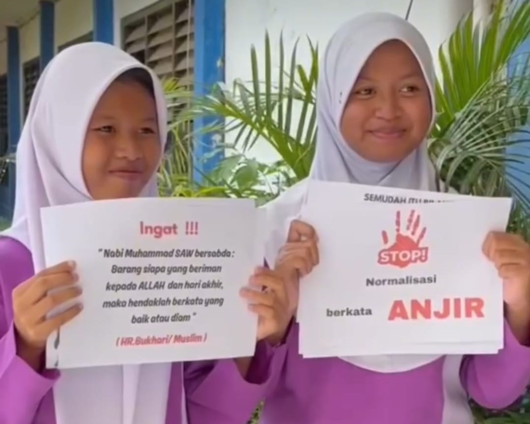SMPN 1 Cisauk Stop Penggunaan Bahasa Tidak Sopan