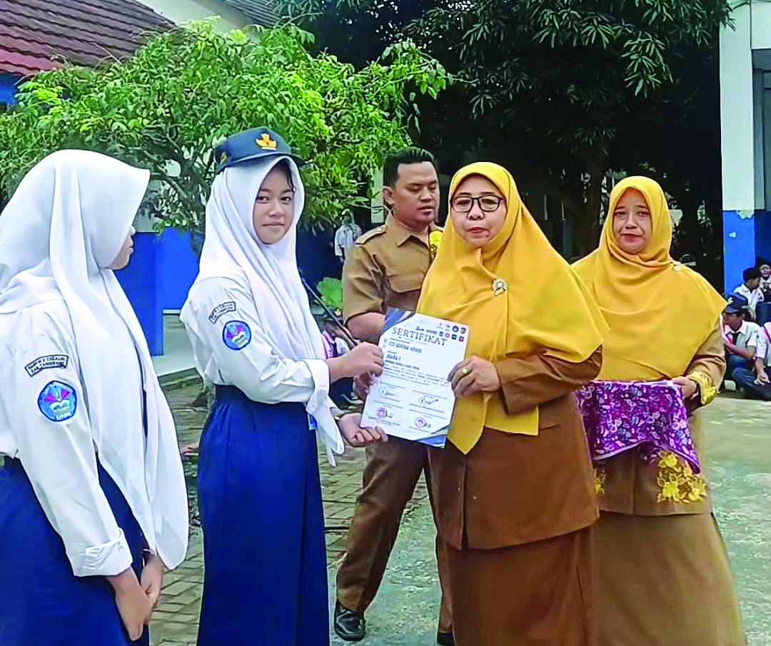 Siswa SMPN 2 Cisauk Terus Torehkan Prestasi