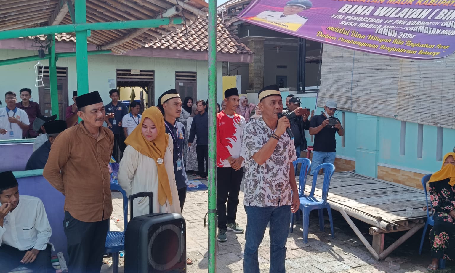 Wujud Rasa Syukur, Kades Marga Mulya Santuni Yatim dan Janda