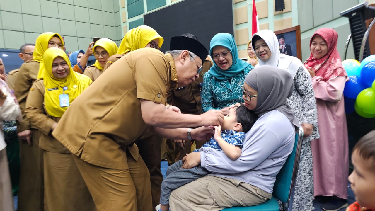 156.904 Anak di Kota Tangsel Jadi Sasaran Imunisasi Polio