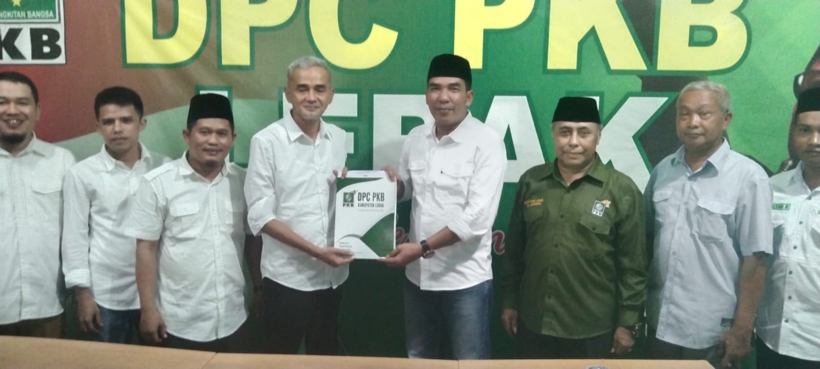 Habsi Jayabaya Kembali Daftar Balon Bupati,  Kini Ke DPC PKB Lebak 