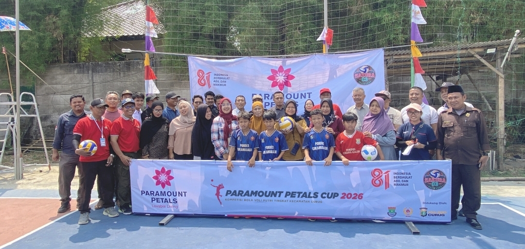Paramount Petals Cup 2026, Semarak HUT RI Sekaligus Cetak Bibit Atlet Muda Curug