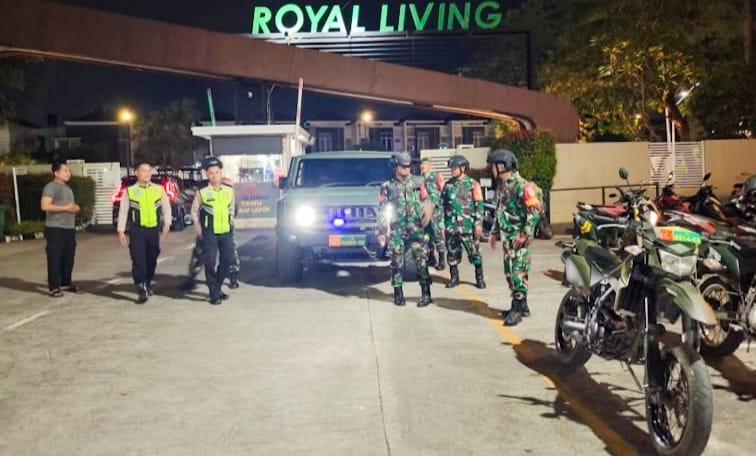 Cegah Kriminalitas, TNI-Polri Patroli