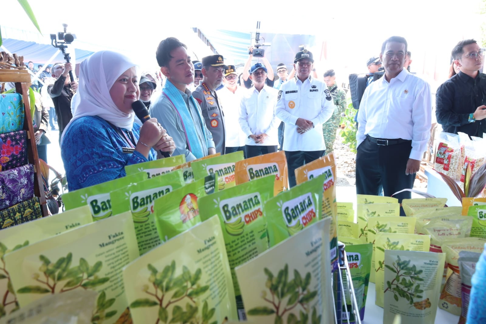 Wapres Gibran Tanam Jagung 50 Hektar di Tigaraksa 