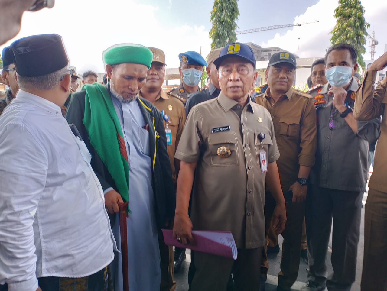 Ulama dan Tokoh Masyarakat Ikut Kawal Pembongkaran THM di Kalodran 