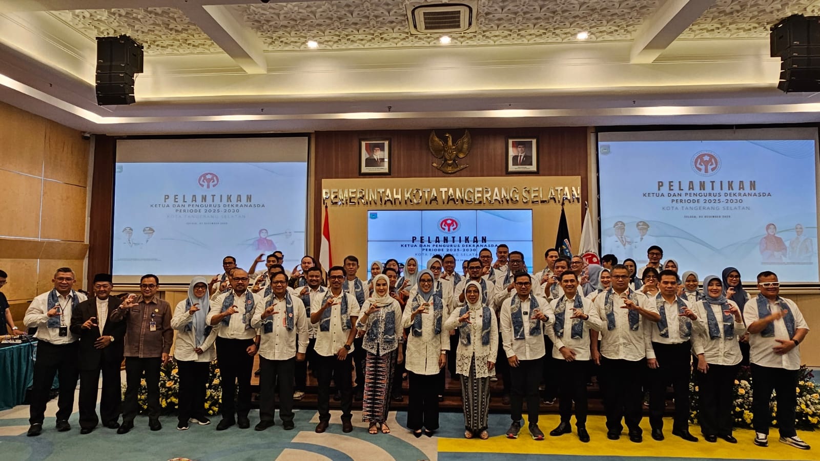 Istri Pilar Kembali Nakhodai Deskranasda Tangsel