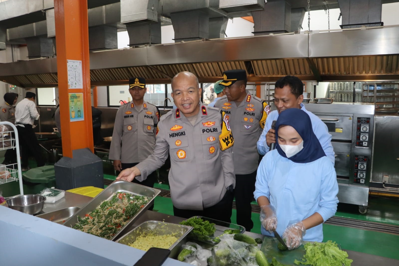 Dukung Program Nasional MBG, Wakapolda Banten Resmikan SPPG Polresta Tangerang