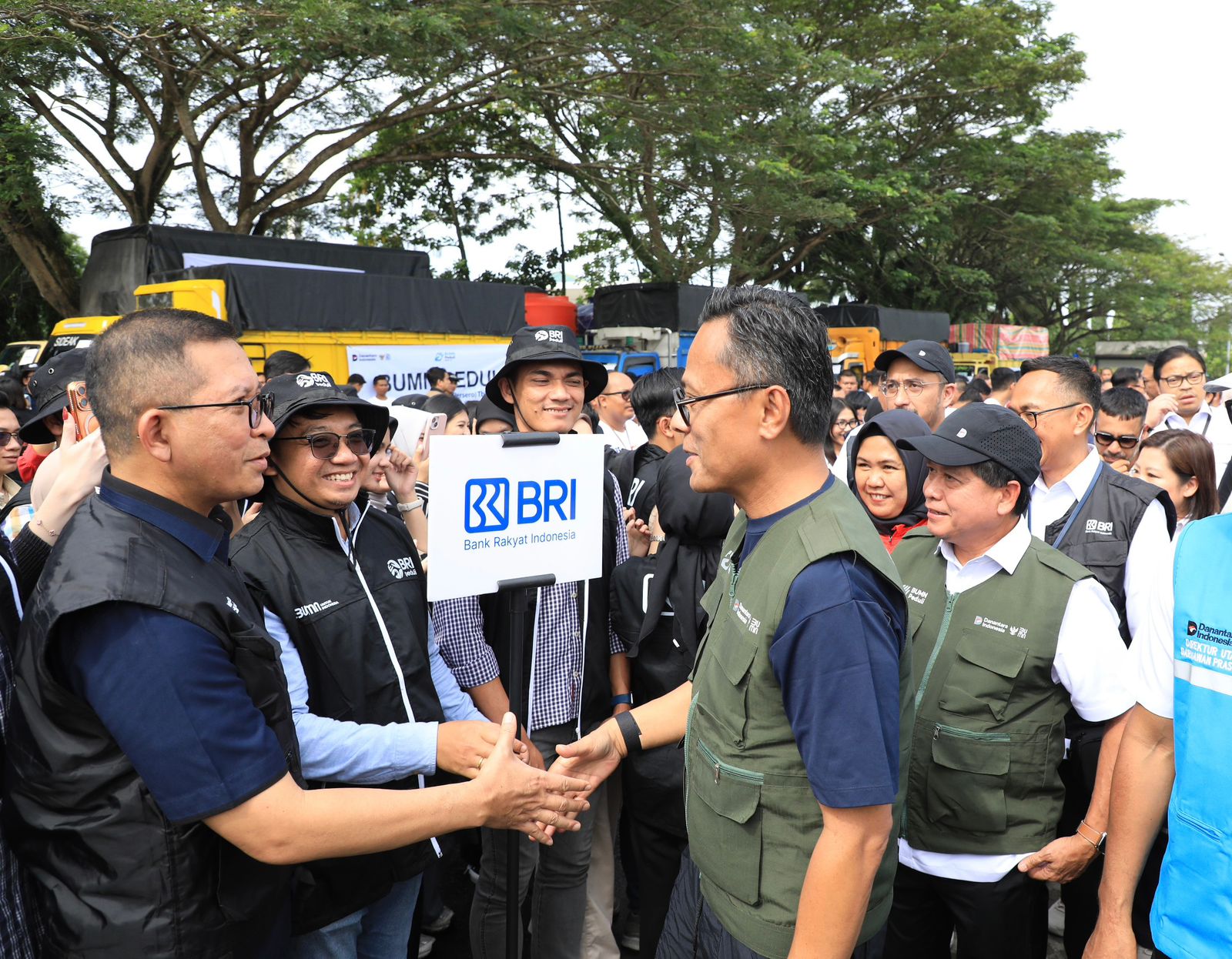 Komitmen Nyata BUMN Peduli, BRI Terjunkan Relawan dan Tegaskan Dukungan Jangka Panjang Pemulihan Bencana Sumat