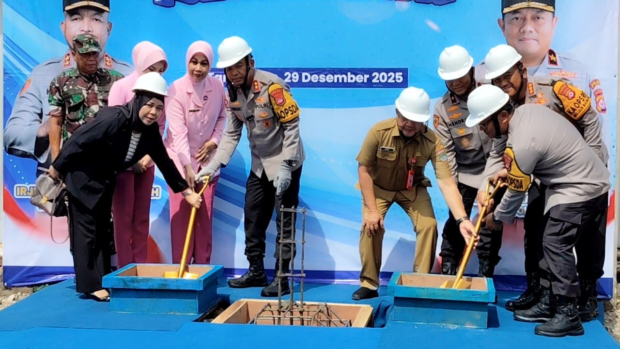 Pembangunan Dapur Umum MBG Pasarkemis Tangerang, Wujud Kehadiran Polri dalam Layanan Sosial