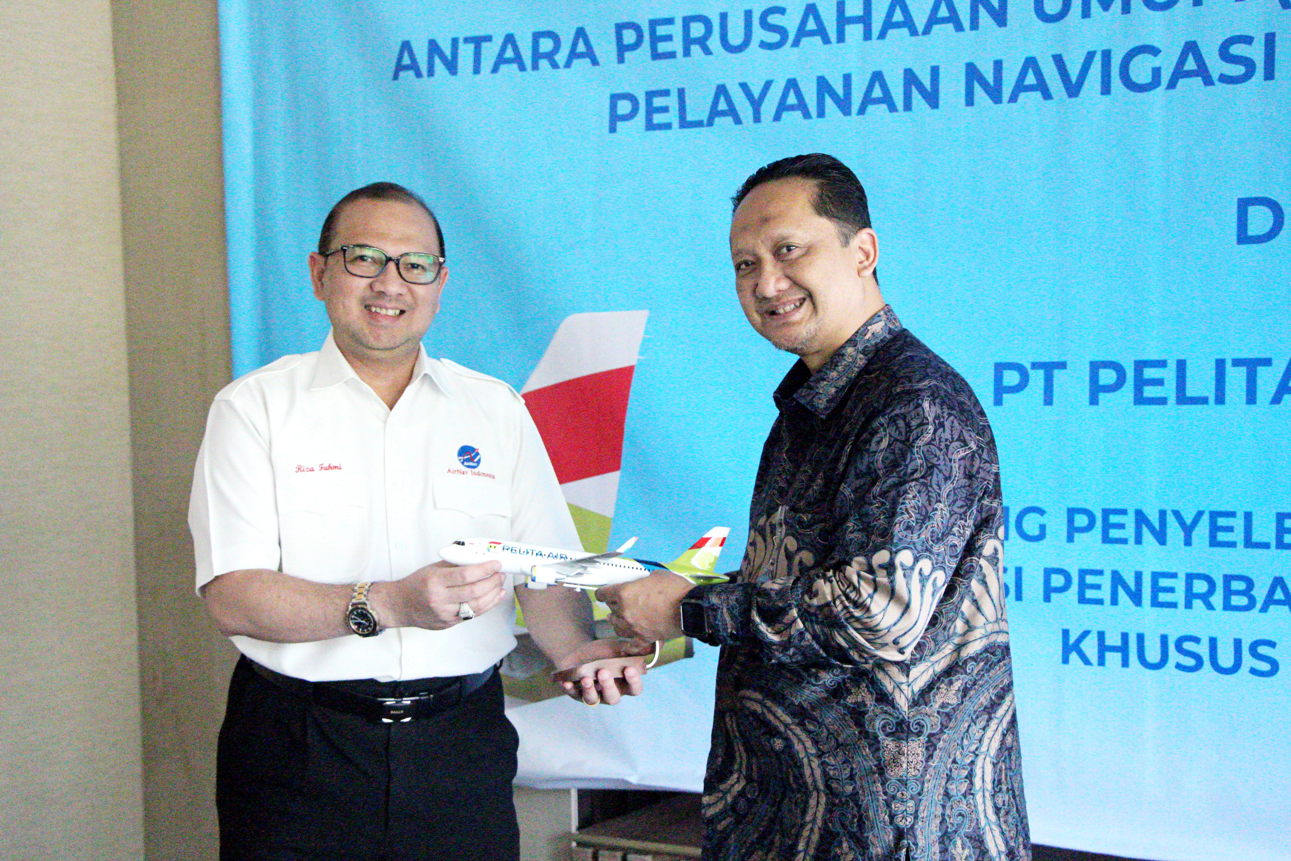 Pelita Air dan AirNav Indonesia Jalin Kerja Sama