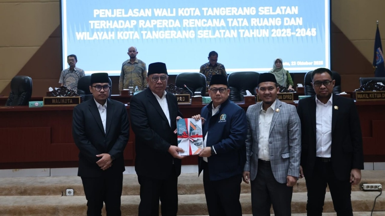 Raperda RTRW 2025-2045 Kota Tangsel Dibahas