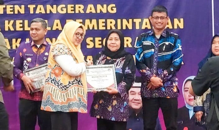 Desa Mekar Sari Terbaik dalam Audit Dana Desa Versi Inspektorat Tangerang