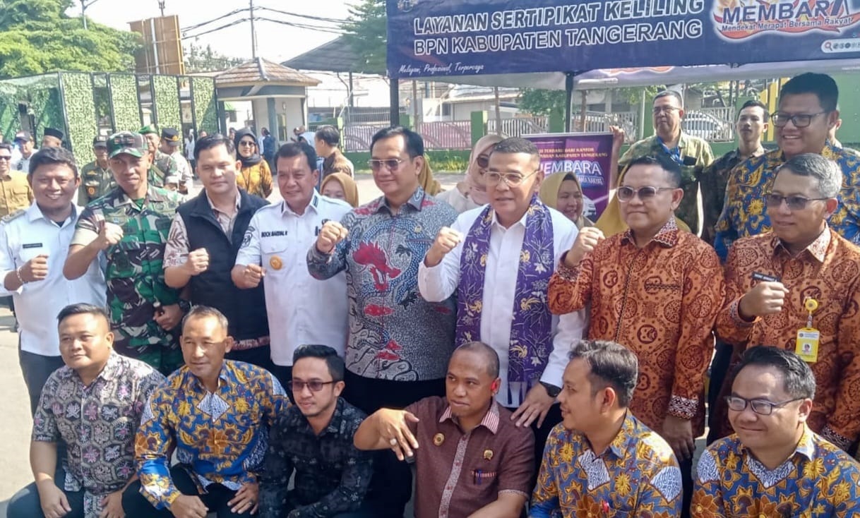 Wamen ATR/BPN Apresiasi Pelayanan Setifikat Keliling 