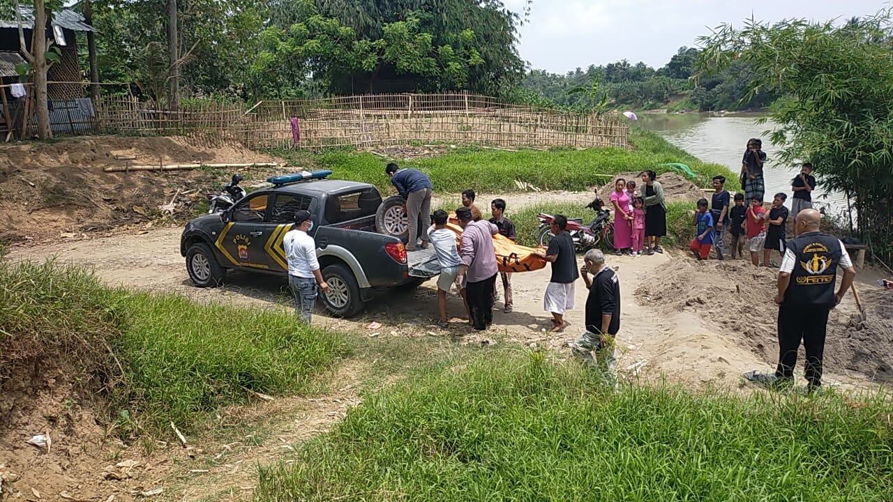 Mayat Mengambang di Sungai Ciujung Gegerkan Warga Rangkasbitung 