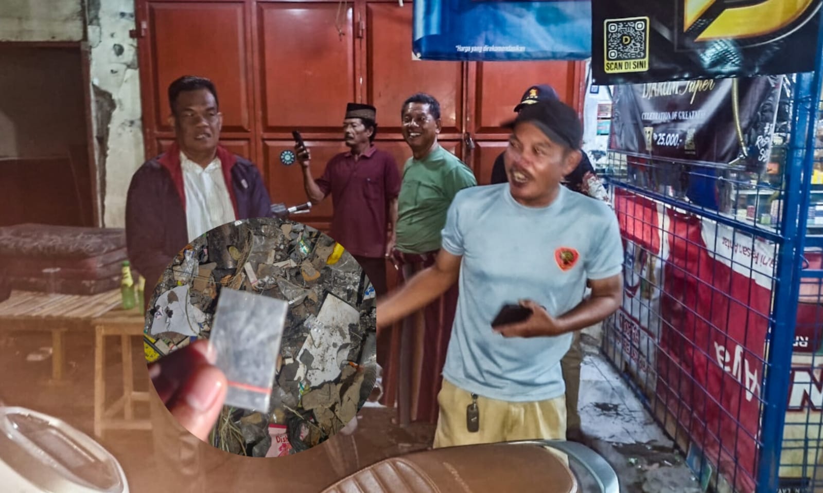 Konter HP Diduga Jual Tramadol, Satu tahun lalu juga pernah digeruduk warga Rawa Rengas