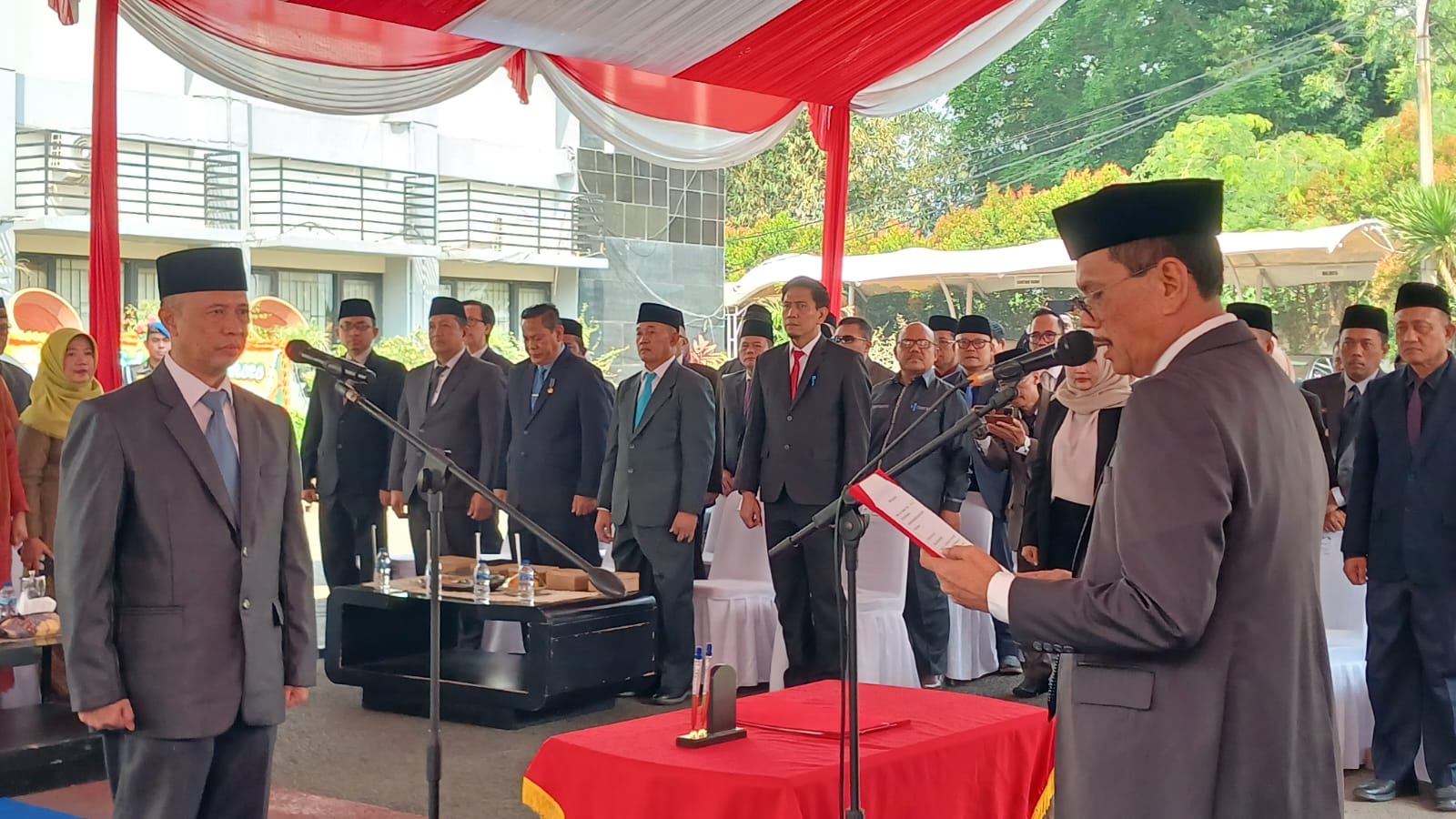 Imam Rana Dilantiknl jadi Pj Sekda Kota Serang 