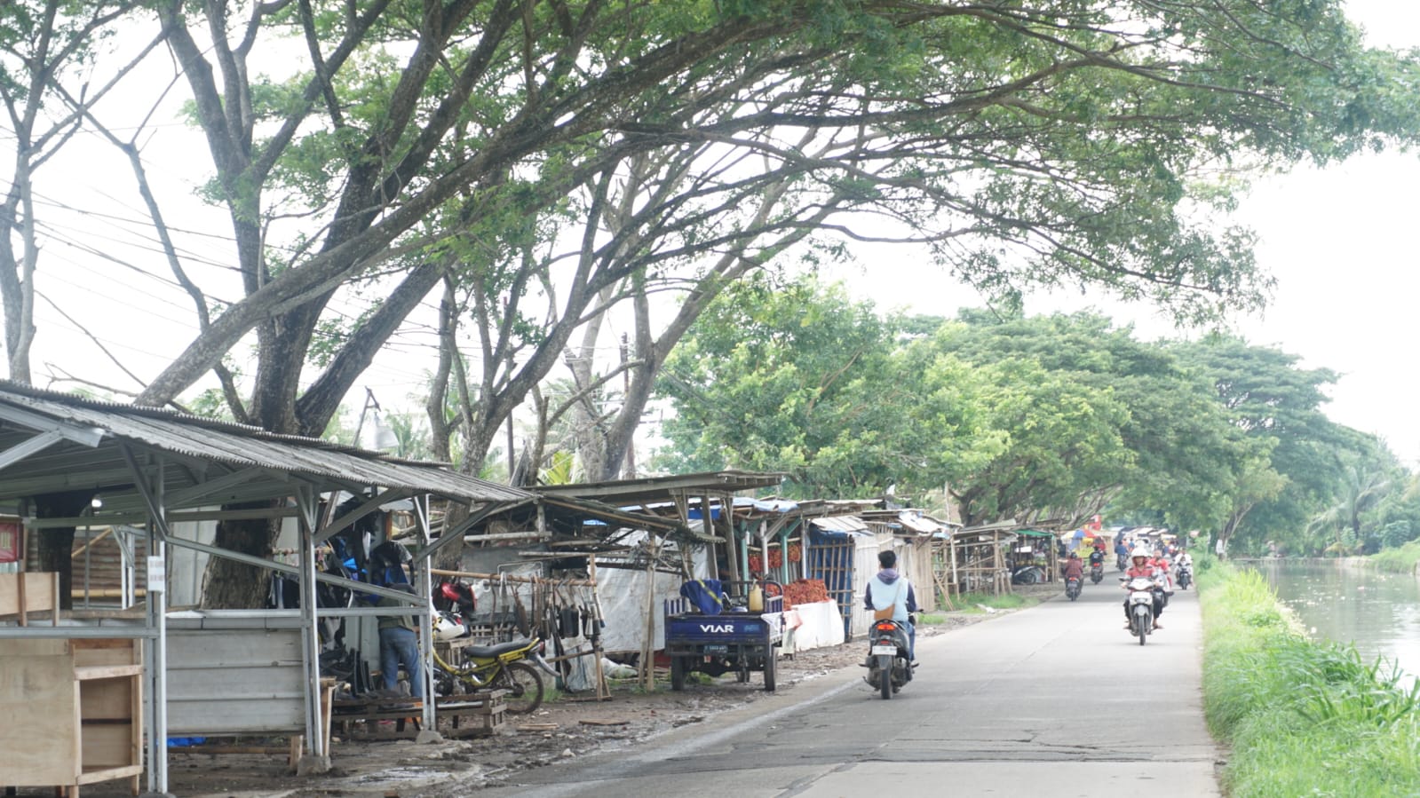 Rawan Aksi Kejahatan, Jalan Raya Kukun Daon Tidak Ada PJU