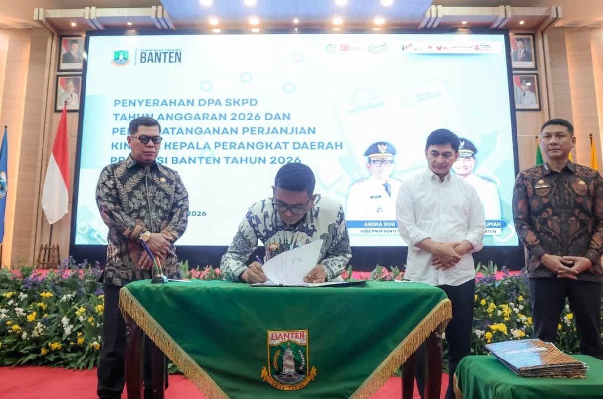 Gubernur Serahkan DPA, SKPD Diminta Segera Jalankan Program Prioritas