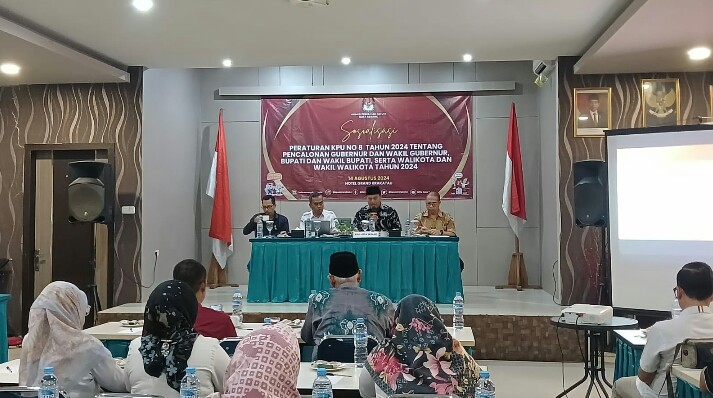 KPU Kota Serang Sosialisasikan Tahapan Pencalonan Pilkada 2024